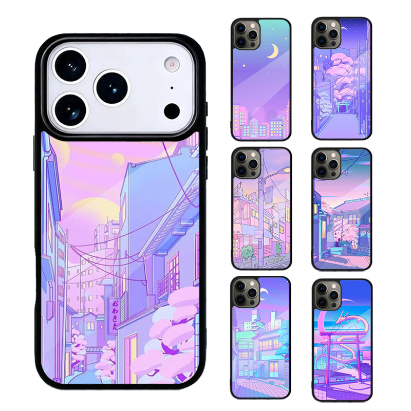 Phone Cases Kyoto - Casing HP Pastel Jepang Kota Kyoto