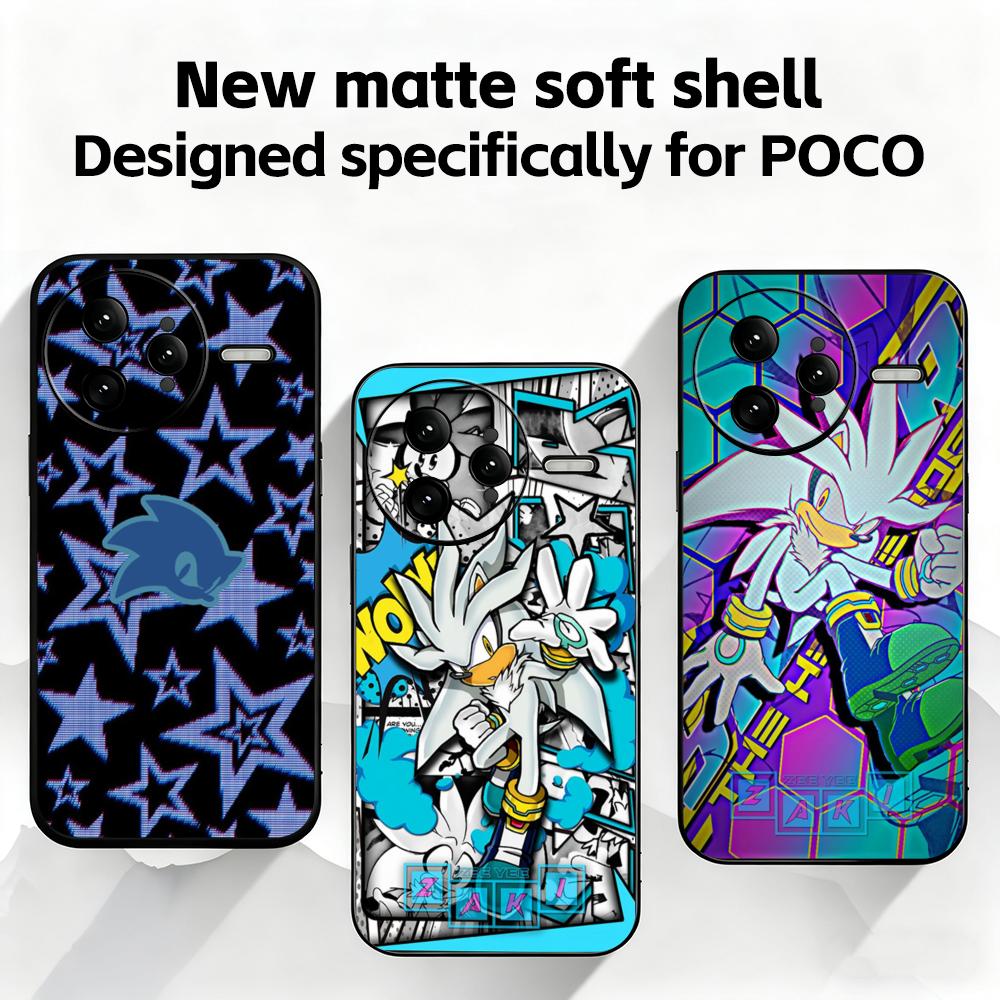 Phone Cases H&M - Casing Ponsel S-SonicES Kartun H-HedgehogES untuk
