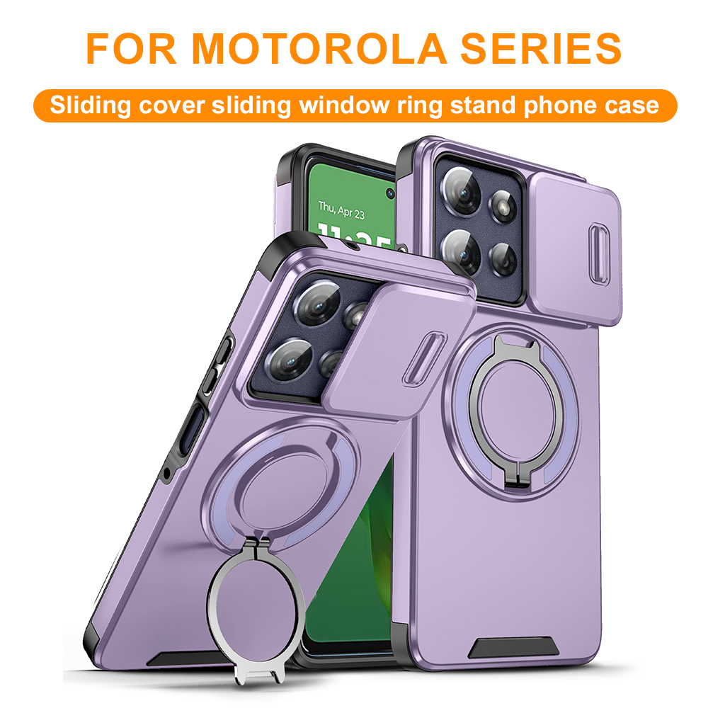Phone Cases Motorola Edge 2025 - Casing Ponsel Magnetik yang Kokoh Untuk