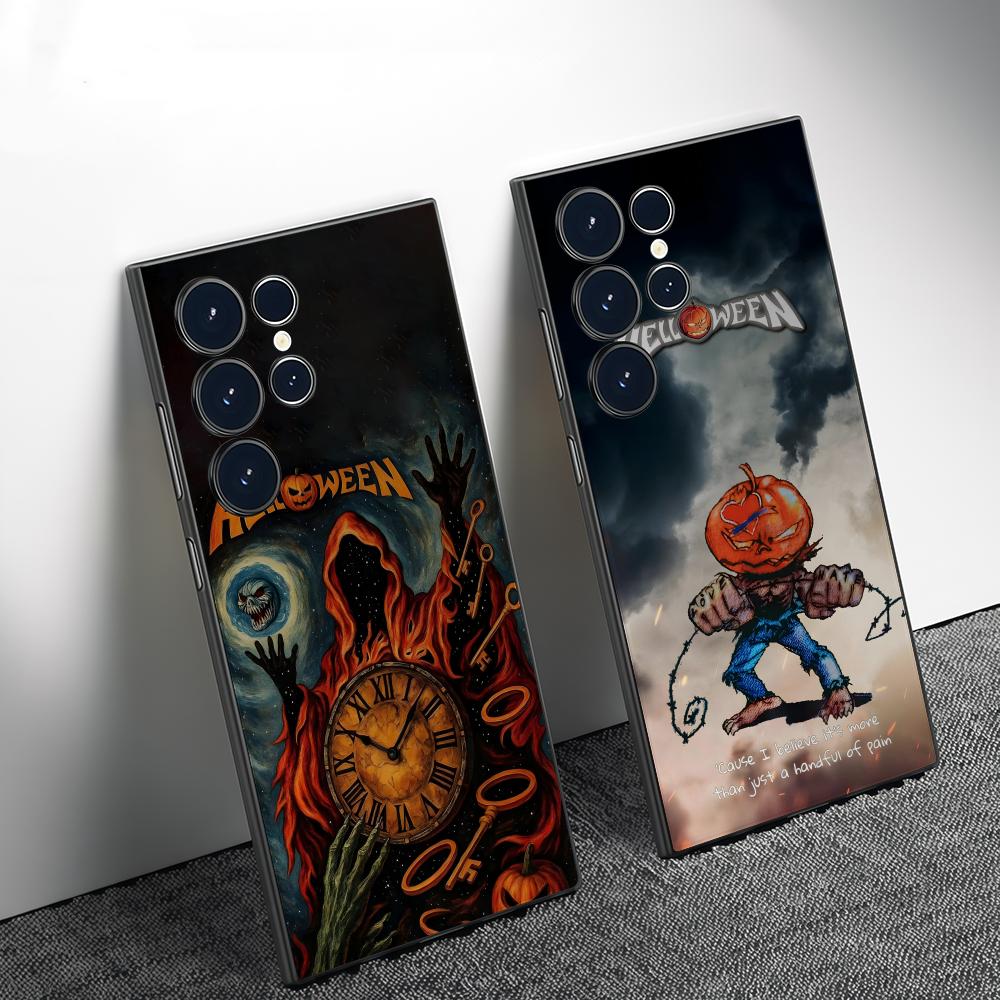 Phone Cases H&M - Casing Ponsel Band H-Helloween untuk Samsung