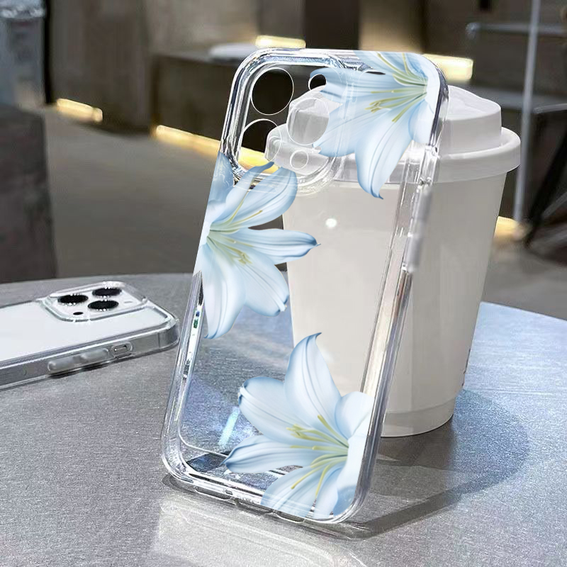 Phone Cases Xs Iphone - Casing Ponsel Bunga Lily Putih Eksklusif