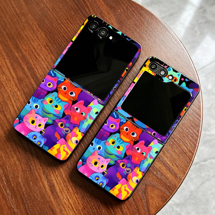 Phone Cases Z Fold 7 - Casing Handphone Full Cover Cat untuk