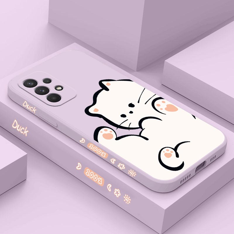 Sarung ponsel silikon kucing C - Phone Cases Burga ulasan dan harga
