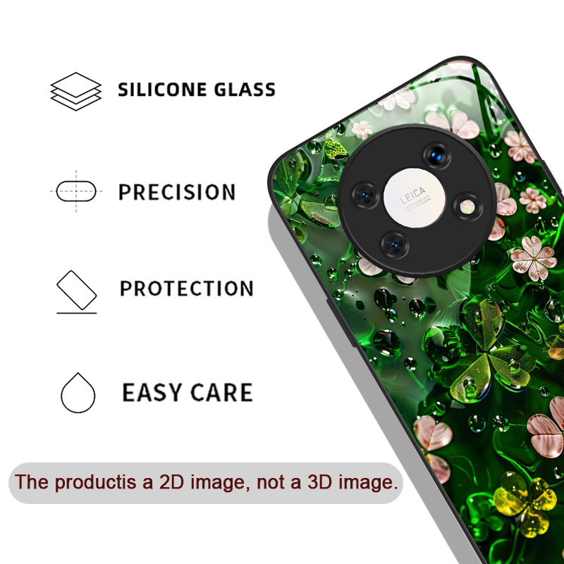Casing Ponsel Kaca Tempered Mo - Phone Cases Green ulasan dan harga