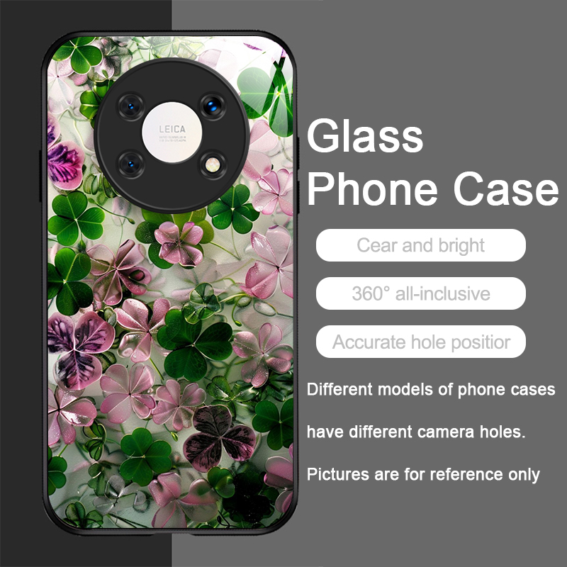 Casing Ponsel Kaca Tempered Mo - Phone Cases Green ulasan dan harga