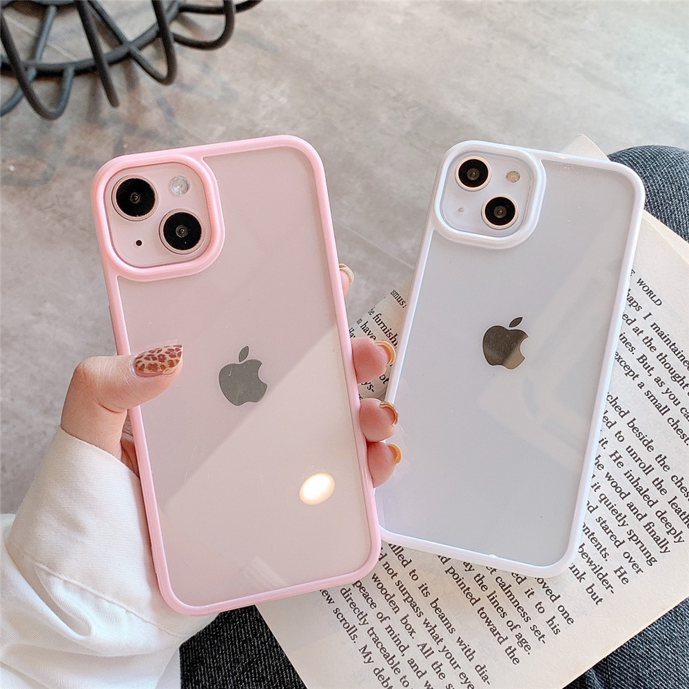 Casing ponsel transparan akril - Phone Cases Burga ulasan dan harga