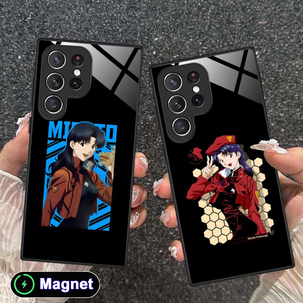 Casing HP EVAN Misato Katsurag - Phone Cases With Magnet ulasan dan harga
