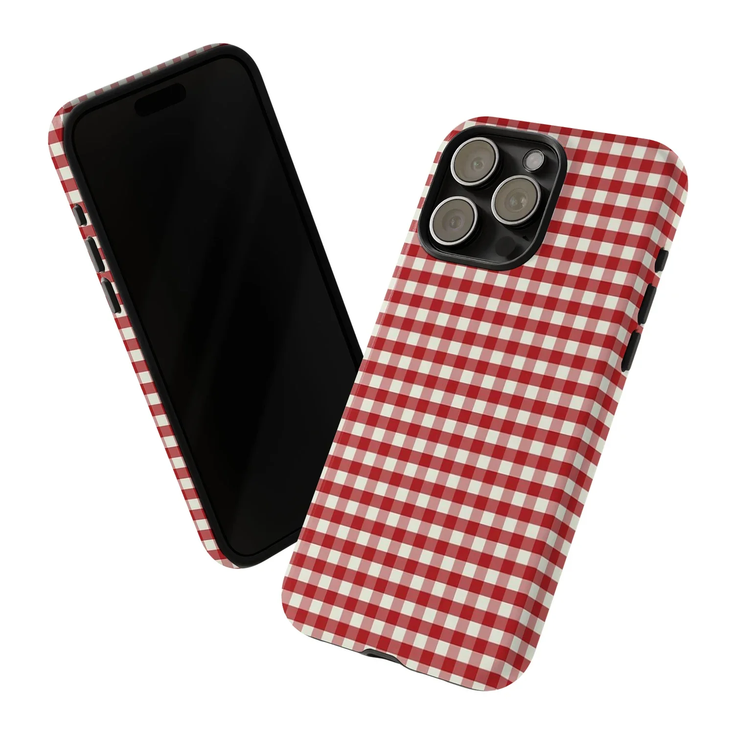 Casing Ponsel Retro Merah Moti - Phone Cases Burga ulasan dan harga