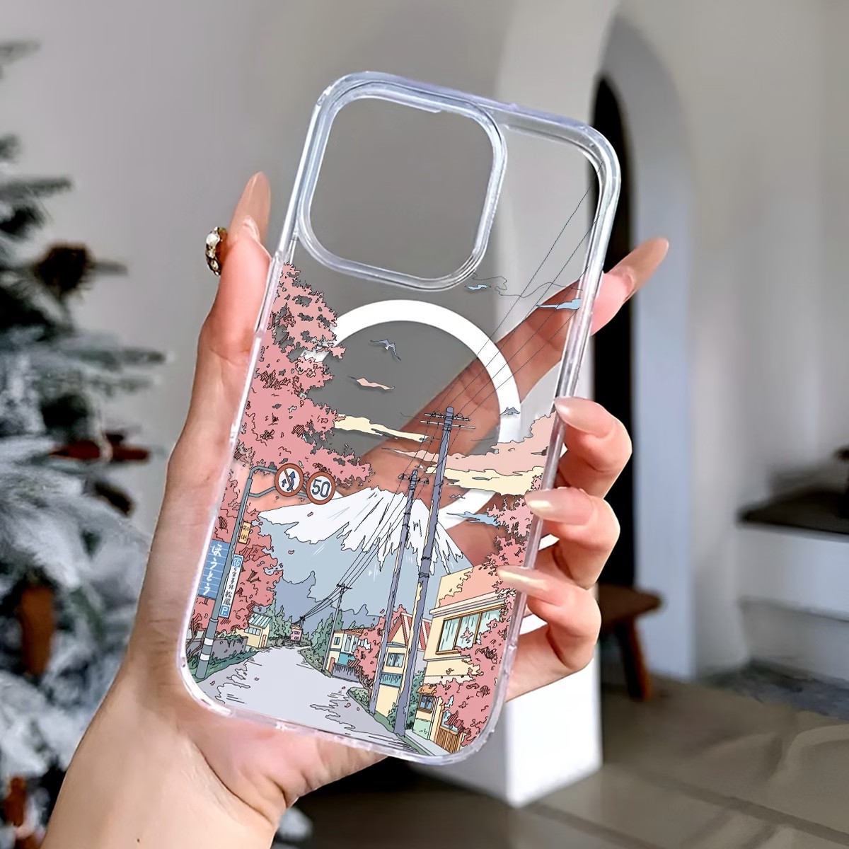 Casing Ponsel Motif Bunga Saku - Phone Cases With Magnet ulasan dan harga
