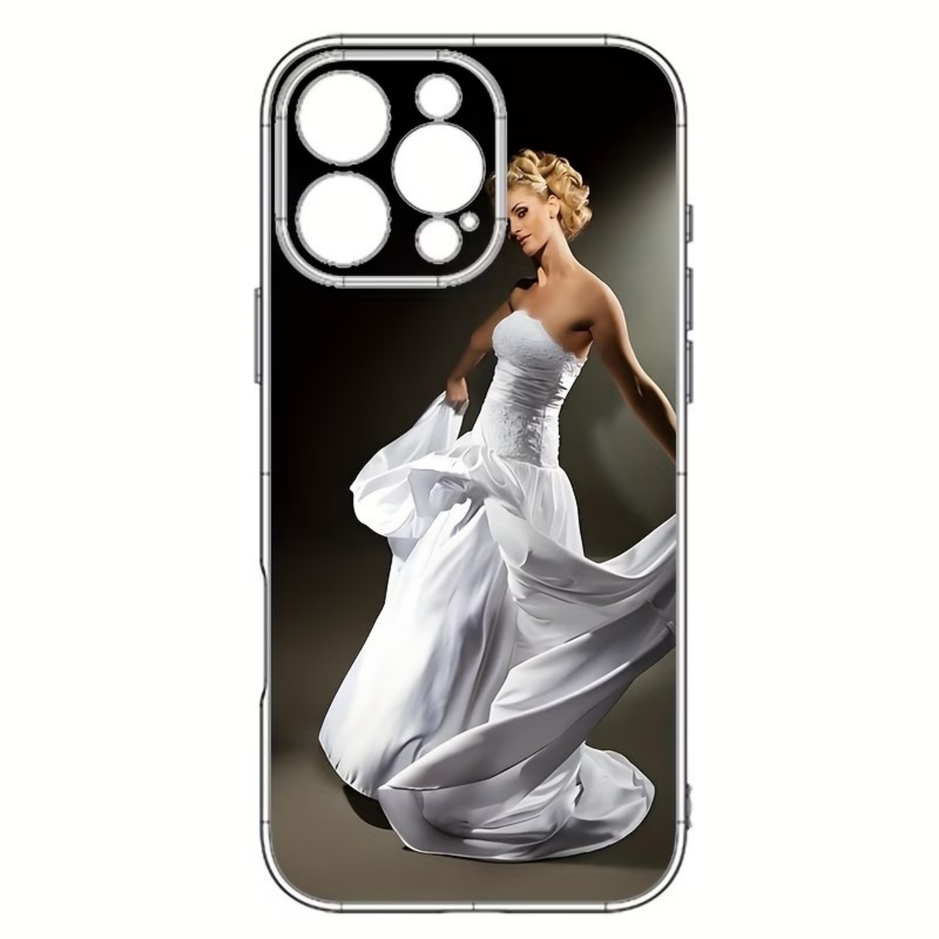 Casing Transparan Kustom Berga - Phone Cases Customized ulasan dan harga