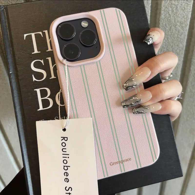 Casing Ponsel Pola Lichee Gari - Phone Cases Green ulasan dan harga
