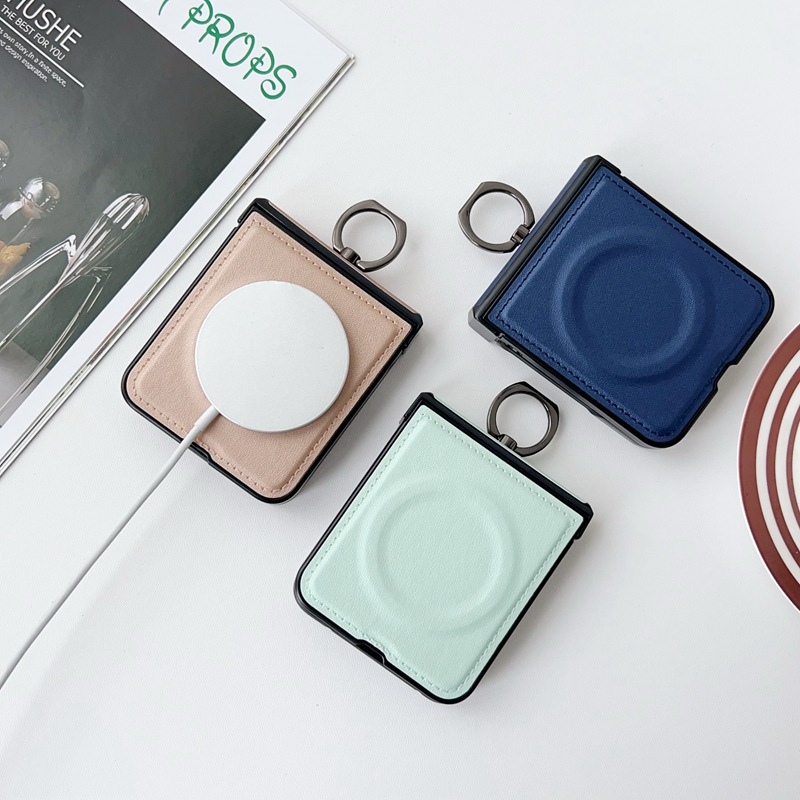Casing Ponsel Kulit dengan Rin - Phone Cases With Magnet ulasan dan harga
