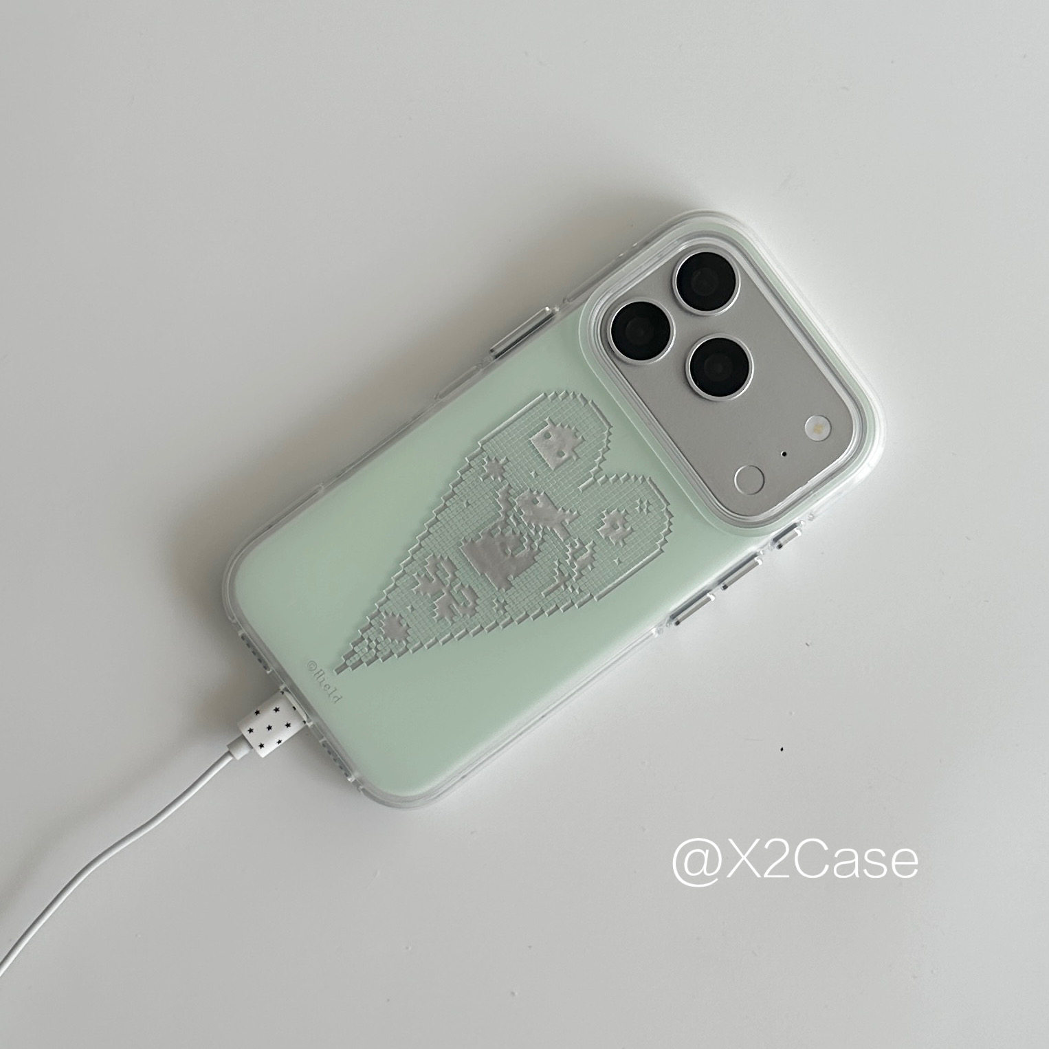 Casing Ponsel Kelinci Pixel Hi - Phone Cases Green ulasan dan harga